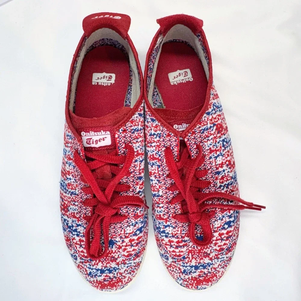 Onitsuka Tiger Mexico 66 Sneakers Mens US‎ 10 EU 44 Red White Blue Running Shoes